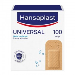 Hansaplast Universal Αυτοκόλλητα Επιθέματα 30x72mm Ανθεκτικά στο Νερό 100τμχ