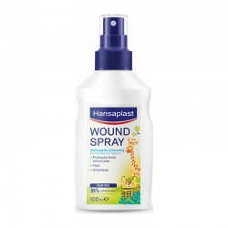Hansaplast Wound Cleansing Spray Kids 100ml - Αντισηπτικό Σπρέι για Καθαρισμό Πληγών