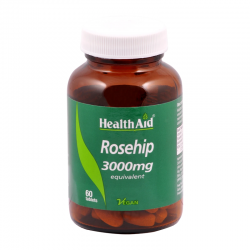 Health Aid Rosehip 3000mg Συμπλήρωμα με Εκχύλισμα Καρπού Αγριοτριανταφυλλιάς 60 Δισκία