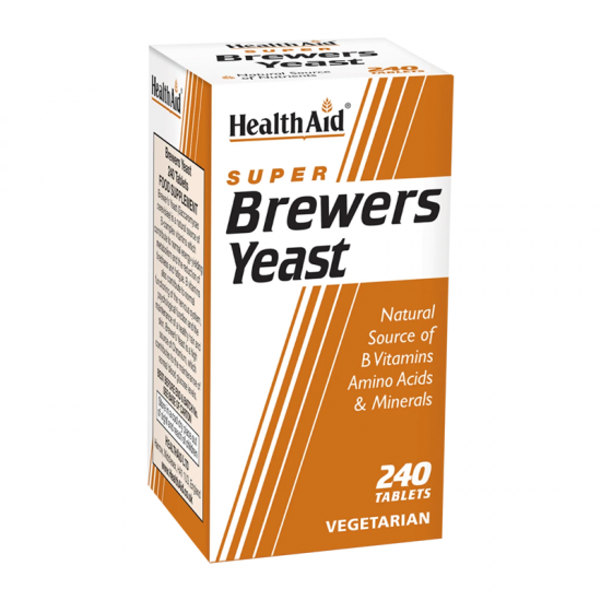 Health Aid Brewers Yeast 300mg Συμπλήρωμα με Μαγιά Μπίρας 240 Δισκία