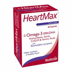 Health Aid HeartMax Συμπλήρωμα Πολυβιταμινών για την Καρδιά 60 Κάψουλες