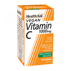 Health Aid Vitamin C 1000mg Prolonged Release Συμπλήρωμα Βιταμίνης C 100 Δισκία