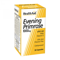 Health Aid Evening Primrose Oil 1000mg Συμπλήρωμα για την Εμμηνόπαυση 30 Δισκία