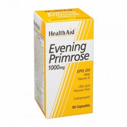 Health Aid Evening Primrose Oil 1000mg Συμπλήρωμα για την Εμμηνόπαυση 90 Δισκία