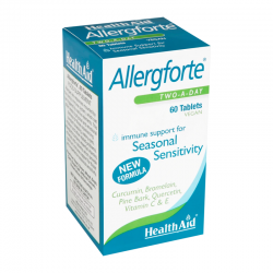 Health Aid Allergforte Συμπλήρωμα για Φυσική Υποστήριξη για τις Εποχιακές Αλλεργίες 60 Δισκία