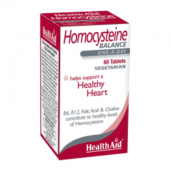 Health Aid Homocysteine Balance Συμπλήρωμα για Καρδιά & Αγγεία 60 Δισκία