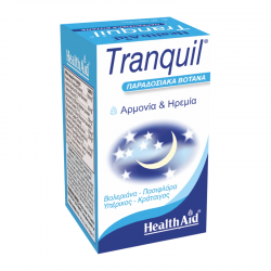 Health Aid Tranquil Συμπλήρωμα για Άγχος & Αϋπνία 30 Δισκία