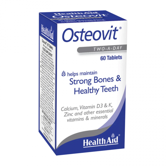 Health Aid Osteovit Συμπλήρωμα για Δυνατά Οστά και Δόντια 60 Δισκία