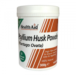 Health Aid Psyllium Husk Fibre Συμπλήρωμα με Φυτικές Ίνες σε Σκόνη 300g