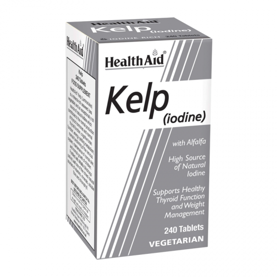 Health Aid Kelp Iodine Συμπλήρωμα Ιωδίου 240 Δισκία