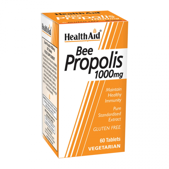 Health Aid Bee Propolis Συμπλήρωμα με Πρόπολη για Ενίσχυση Ανοσοποιητικού 60 Δισκία