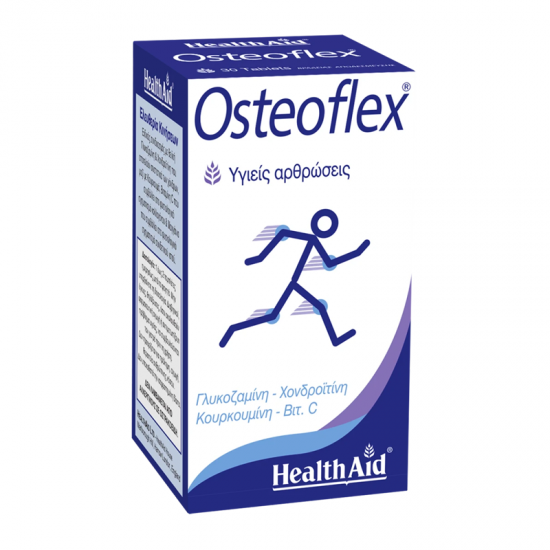 Health Aid Osteoflex Συμπλήρωμα για Υγιείς Αρθρώσεις 30 Ταμπλέτες σε Γυάλινο Φιαλίδιο