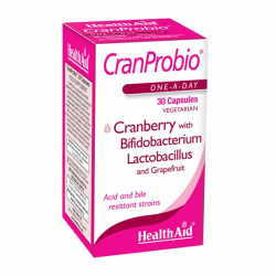 Health Aid CranProbio Συμπλήρωμα για το Γυναικέιο Ουροποιητικό Σύστημα 30 Κάψουλες