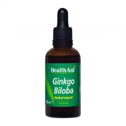 Health Aid Ginkgo Biloba Herbal Liquid Συμπλήρωμα για Ενίσχυση Μνήμης 50ml