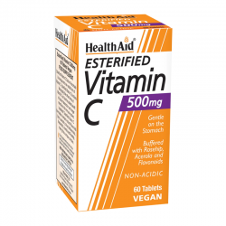 Health Aid Vitamin C 500mg Esterified Συμπλήρωμα Εστερικής Βιταμίνης C 60 Δισκία