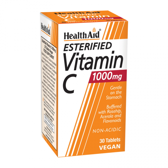 Health Aid Vitamin C 1000mg Esterified Συμπλήρωμα Εστερικής Βιταμίνης C 30 Δισκία