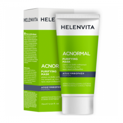 Helenvita ACNormal Purifying Mask Μάσκα για Βαθύ Καθαρισμό για Λιπαρό με Τάση Ακμής 75ml