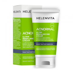 Helenvita ACNormal Ultra Rebalancing Cream Ενυδατική Κρέμα Προσώπου & Λαιμού για Λιπαρό Δέρμα με Τάση Ακμής 60ml