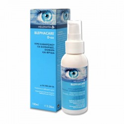 Helenvita Blephacare D-ex Eyelid Liquid Cleanser Απαλό Υγρό Καθαρισμού για Βλεφαρίδες, Βλέφαρα & Φρύδια 100ml