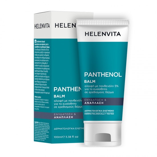 Helenvita Panthenol Balm Ενυδατική Αλοιφή Προσώπου & Σώματος για Ευαίσθητο σε Ερεθισμούς Δέρμα 100ml