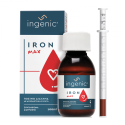 Ingenic Iron MAX Πόσιμο Συμπλήρωμα Σιδήρου 100ml