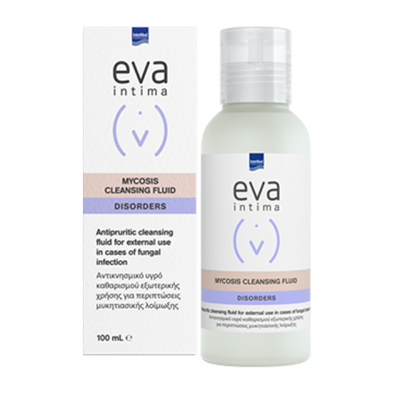 Intermed Eva Intima Mycosis Cleansing Fluid Disorders Αντικνησμικό Υγρό Καθαρισμο΄΄υ για Μυκητιάσεις 100ml