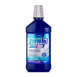 Intermed Periofix Daily Mouthwash Στοματικό Διάλυμα με Χλωρεξιδίνη, Φθόριο & Υαλουρονικό 500ml