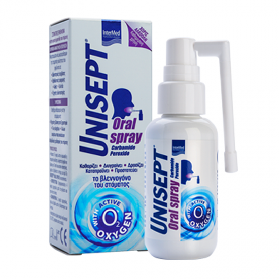 Intermed Unisept Oral Spray Στοματικό Εκνέφωμα για Υγιεινή & Επούλωση 50ml