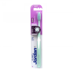 Jordan Gum Protector Toothbrush Soft Green Μαλακή Εύκαμπτη Οδοντόβουρτσα Πράσινη 1 Τεμάχιο