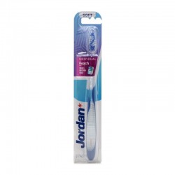 Jordan Individual Reach Toothbrush Soft Blue-White Μαλακή Οδοντόβουρτσα Μπλε-Άσπρο 1 Τεμάχιο