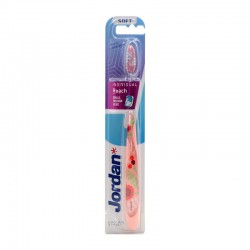 Jordan Individual Reach Toothbrush Soft Pink Μαλακή Οδοντόβουρτσα Ροζ 1 Τεμάχιο