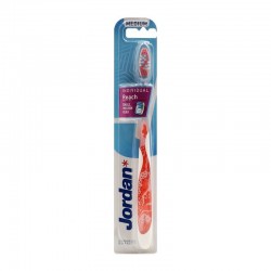 Jordan Individual Reach Toothbrush Medium Orange Μέτρια Οδοντόβουρτσα Πορτοκαλί 1 Τεμάχιο