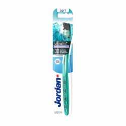 Jordan Ultralite Withening Toothbrush Soft Green Μαλακή Οδοντόβουρτσα Πράσινη 1 Τεμάχιο