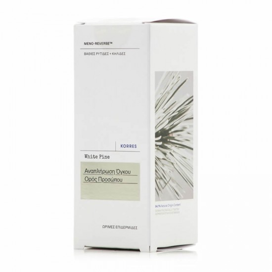 Korres White Pine Λευκή Πεύκη Ορός Προσώπου Αναπλήρωσης Όγκου για Ώριμες Επιδερμίδες 30ml