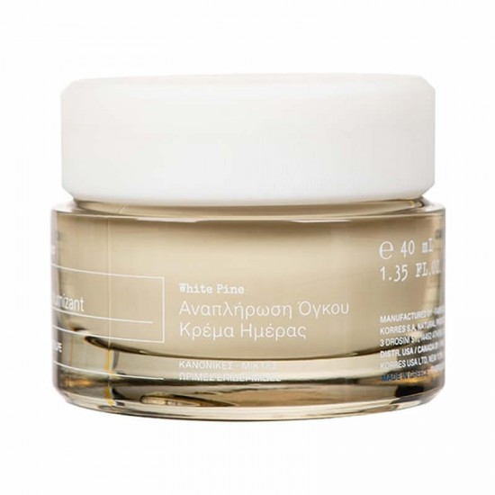 Korres White Pine Λευκή Πεύκη Κρέμα Ημέρας Αναπλήρωση Όγκου για Κανονικές-Μικτές Επιδερμίδες 40ml