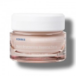 Korres Apothecary Wild Rose Επανορθωτική Κρέμα Νύχτας Άγριο Τριαντάφυλλο για Λάμψη & Πρώτες Ρυτίδες 40ml