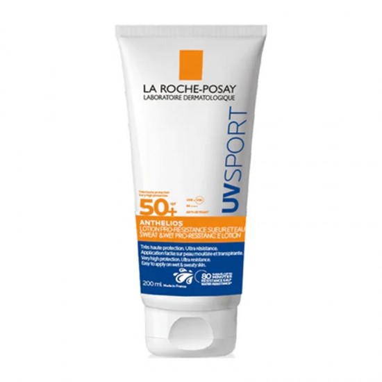 La Roche-Posay Anthelios UV Sport Sweat & Wet Pro-Resistance Lotion SPF50+ Αντηλιακό Γαλάκτωμα με Αόρατο Τελείωμα 200ml