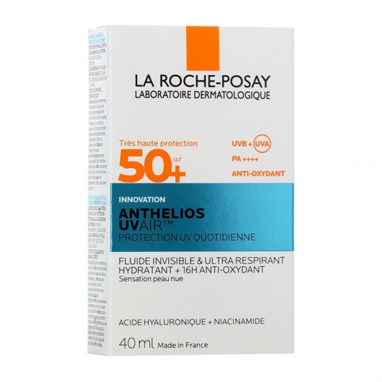 La Roche-Posay Anthelios UVAIR Fluid SPF50+ Αντηλιακό Προσώπου με Αέρινη Υφή 40ml