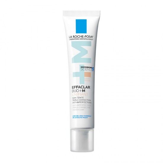La Roche-Posay Effaclar Duo+M Unifiant Light Επανορθωτική Κρέμα κατά των Ατελειών με Χρώμα Ανοιχτό 40ml