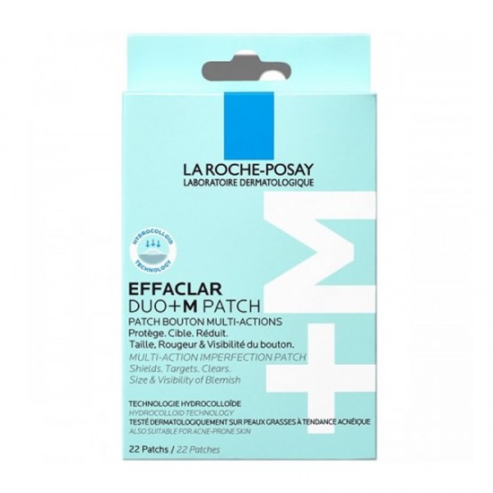 La Roche-Posay Effaclar Duo+M Patch Αυτοκόλλητα Επιθέματα Πολλαπλών Δράσεων κατά των Ατελειών 22τμχ