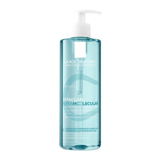 La Roche-Posay Effaclar Supramolecular Oil & Pores Jelly Cleanser Oily-Sensitive Skin Τζελ Καθαρισμού Προσώπου Σμήγματος & Πόρων κατά της Γυαλάδα για Λιπαρές-Ευαίσθητες Επιδερμίδες 400ml