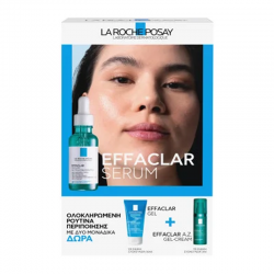 La Roche-Posay Effaclar Serum Ultra Concentrated Ορός Υψηλής Συγκέντρωσης κατά των Ατελειών & των Σημαδιών για Λιπαρό Δέρμα με Τάση Ακμής 30ml + ΔΩΡΟ Effaclar Gel 50ml + Effaclar A.Z. Gel Cream 3ml