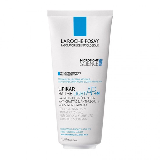La Roche-Posay Lipikar Baume AP+M Light Μαλακτικό Βάλσαμο Ελαφρυάς Υφής για Πολύ Ξηρό έως Ατοπικό Δέρμα 200ml