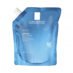 La Roche-Posay Lipikar Gel Lavant Refill Καταπραϋντικό & Προστατευτικό Τζελ Καθαρισμού για Ευαίσθητο Δέρμα 400ml