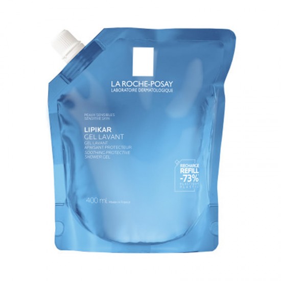 La Roche-Posay Lipikar Gel Lavant Refill Καταπραϋντικό & Προστατευτικό Τζελ Καθαρισμού για Ευαίσθητο Δέρμα 400ml