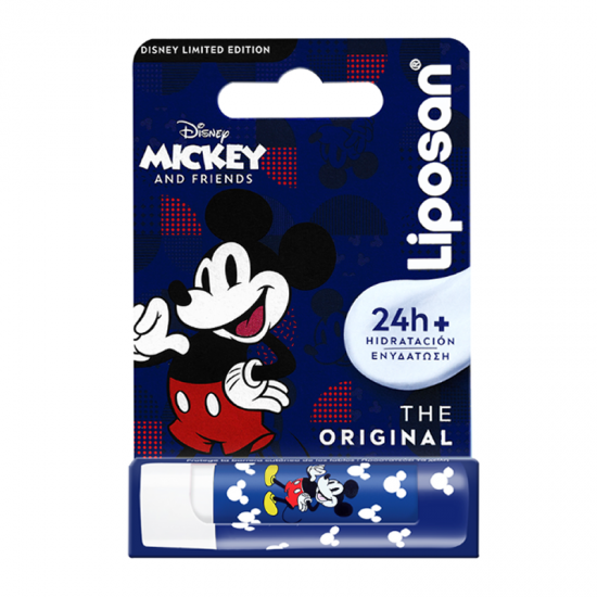 Liposan The Original Disney Limited Edition Lip Balm Mickey Mousse 4,8g/5,5ml - Περιποιητικό Βάλσαμο Χειλιών για Ενυδάτωση & Θρέψη από 3 ετών
