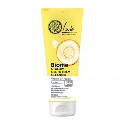 Natura Siberica Lab Biome C-Glow Gel to Foam Cleanser Αφρώδες Τζελ Καθαρισμού 140ml