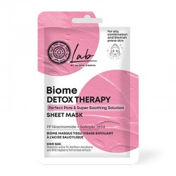 Natura Siberica Lab Biome Detox Therapy Sheet Mask με BHA-PHA 1 Τεμάχιο