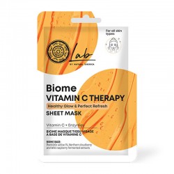 Natura Siberica Lab Biome Vitamin C Therapy Sheet Mask με Βιταμίνη C 1 Τεμάχιο