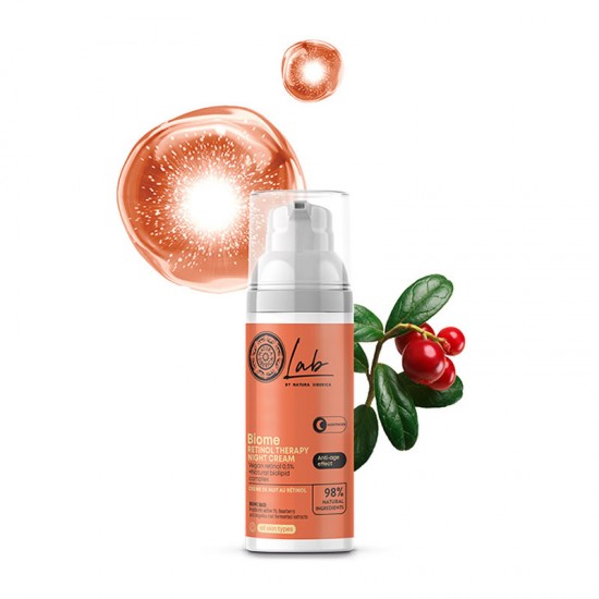 Natura Siberica Lab Biome Retinol Therapy Night Cream Κρέμα Νύχτας με Ρετινόλη 50ml